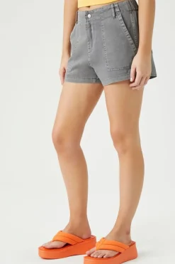 Twill Pull-On Shorts