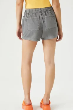 Twill Pull-On Shorts
