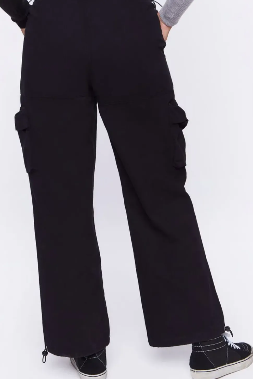 Twill Toggle Drawstring Joggers