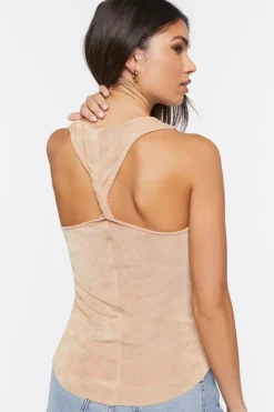 Twisted-Back Tank Top