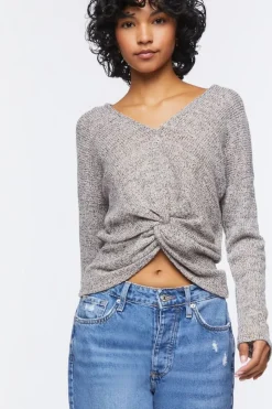Twisted High-Low Top