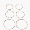Twisted Hoop Earring Set