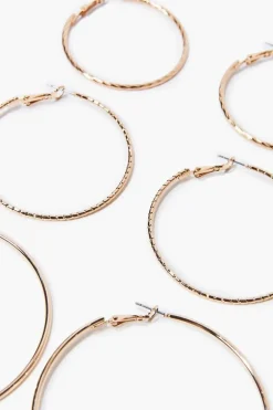 Twisted Hoop Earring Set
