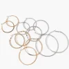 Twisted Oversized Hoop Earring Set