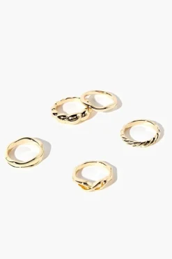Twisted Ring Set