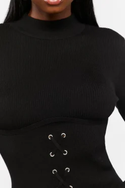 Underbust Bodycon Mini Dress