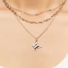 Upcycled Butterfly Necklace Set