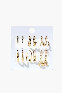 Upcycled Hoop Earring Set