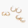 Upcycled Hoop Earring Set