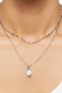 Upcycled Pendant Necklace Set