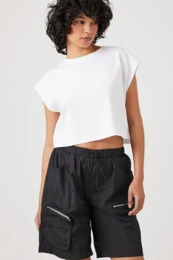 Utility Cargo Bermuda Shorts