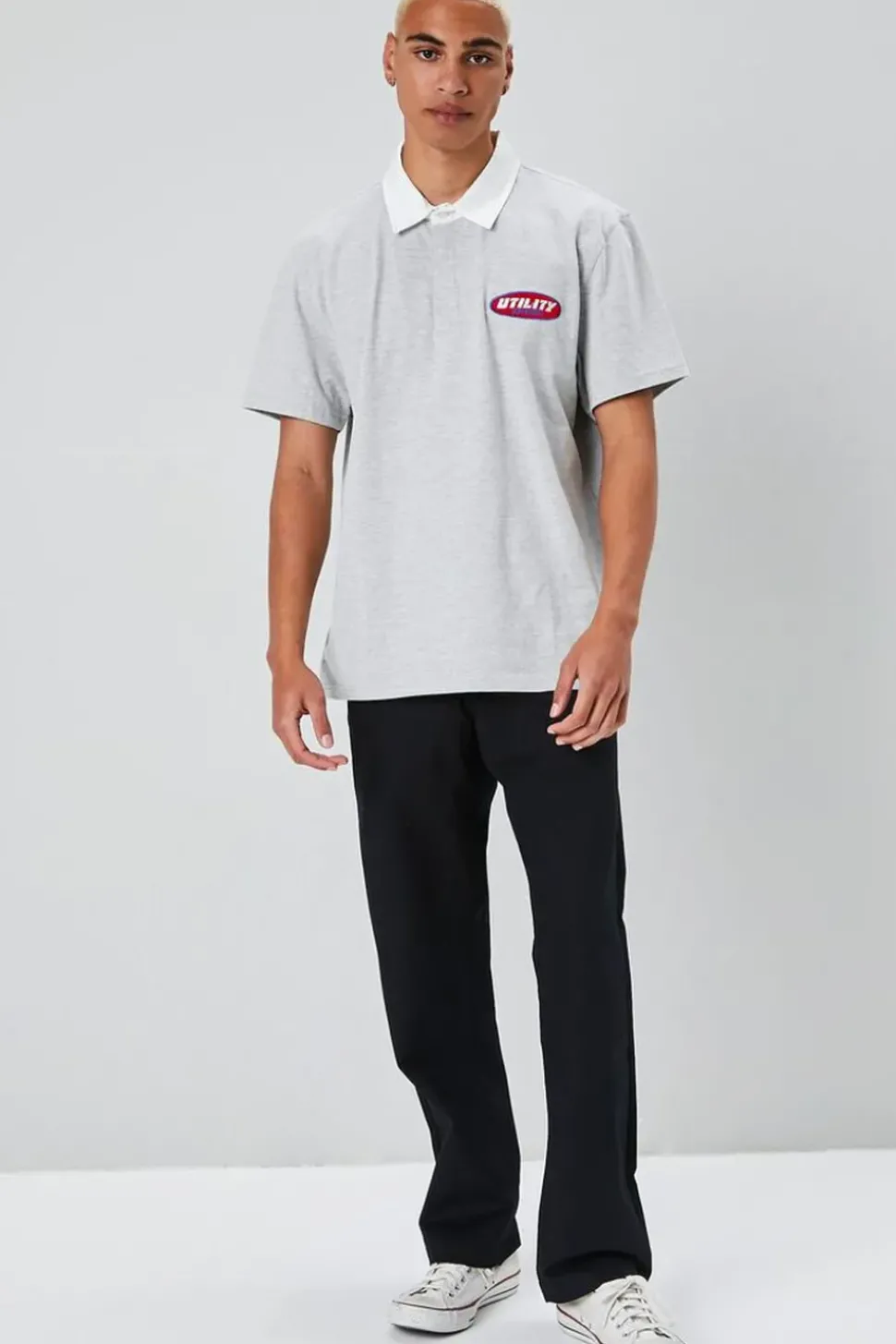 Utility Department Patch Polo Shirt