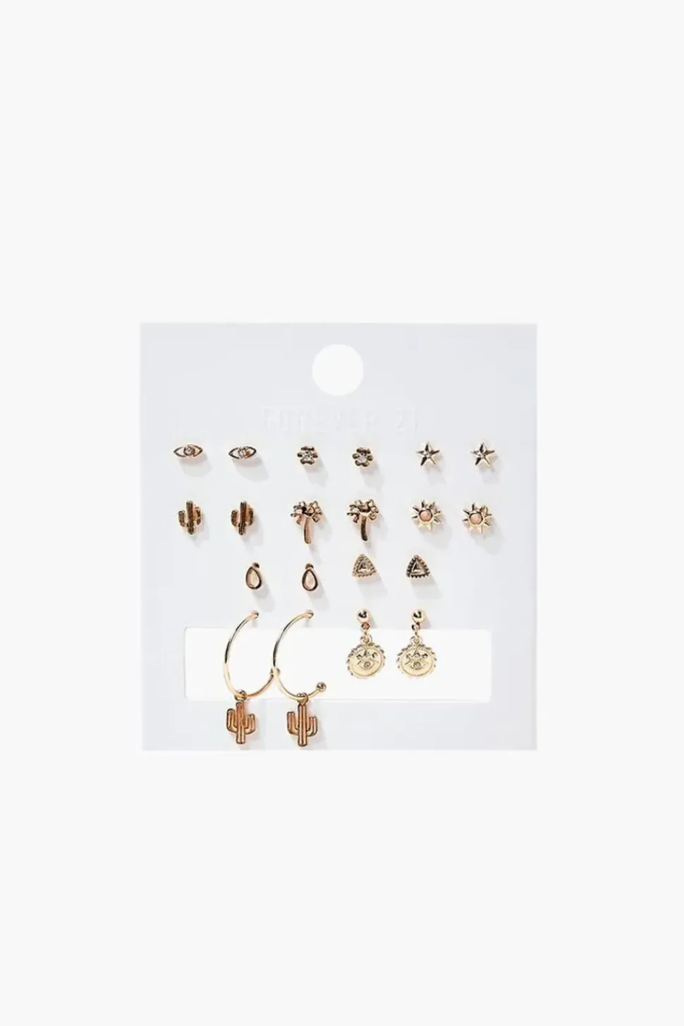 Variety Stud & Hoop Earring Set
