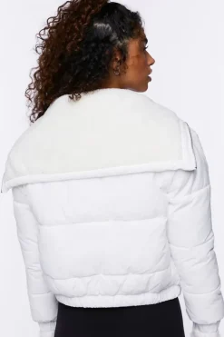Varsity-Letter Puffer Jacket
