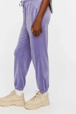 Velour Drawstring Joggers