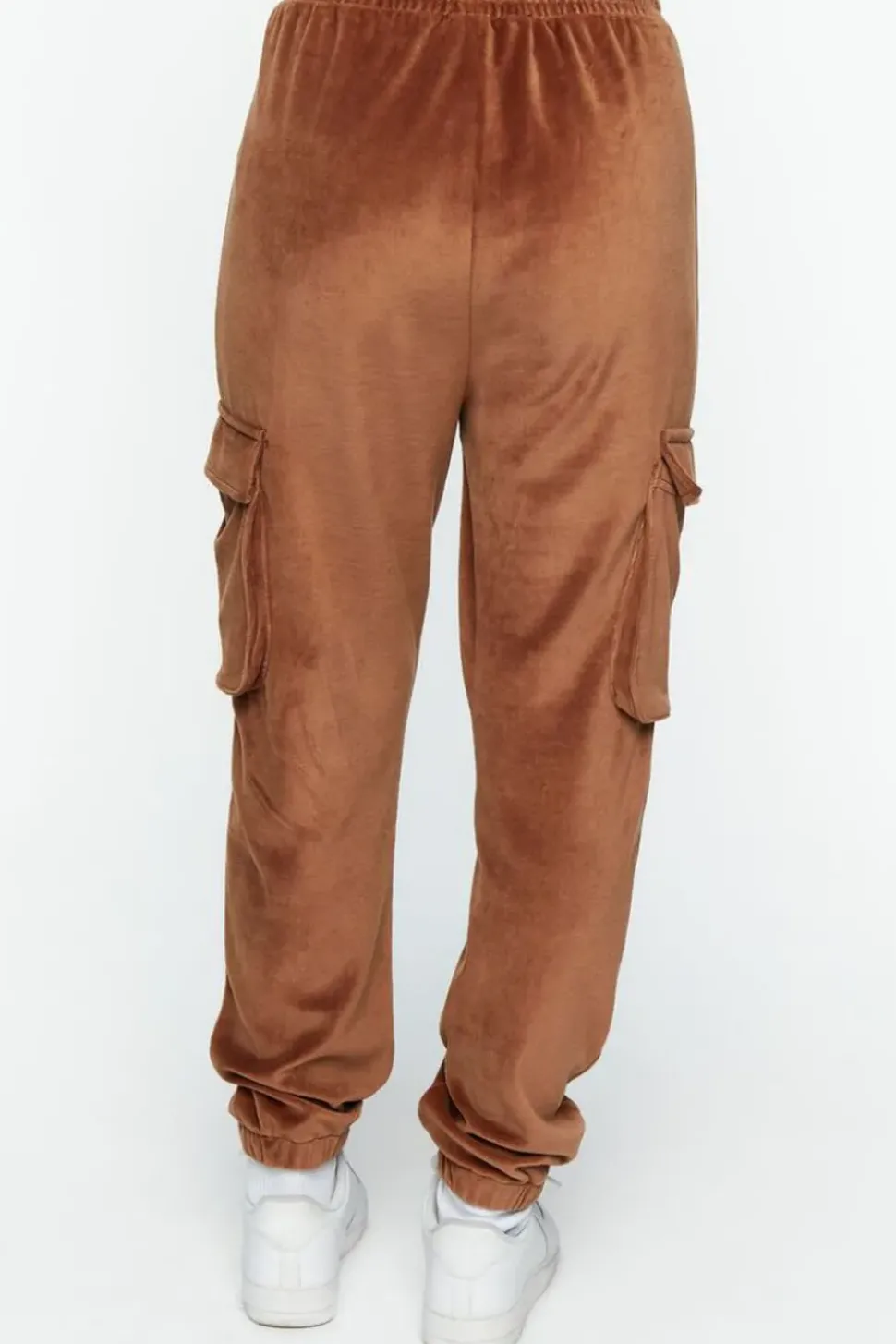 Velour Flap Pocket Joggers