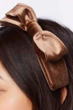 Velvet Bow Headband