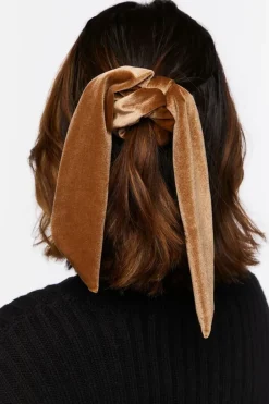 Velvet Bow Scrunchie