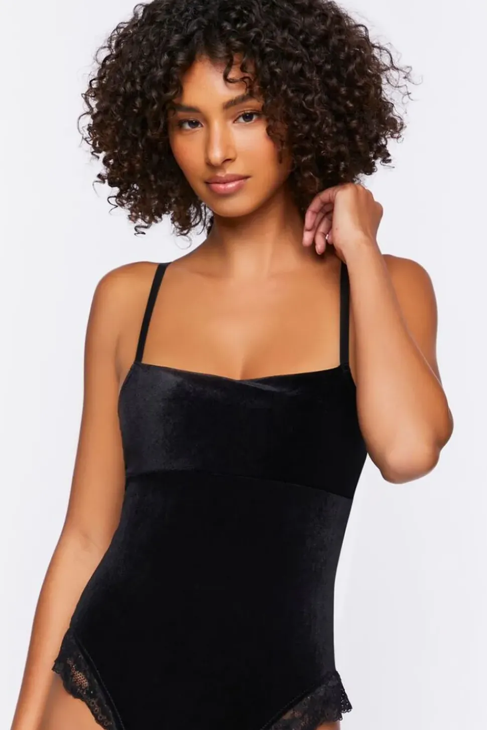 Velvet Lingerie Bodysuit