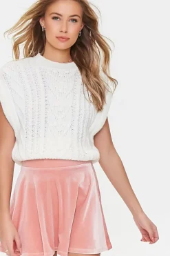 Velvet Skater Skirt