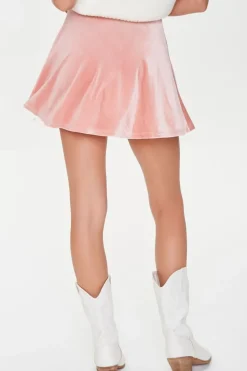 Velvet Skater Skirt