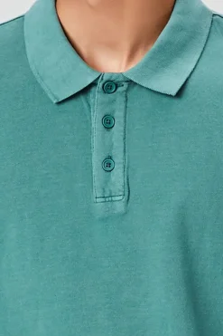 Vented-Hem Polo Shirt