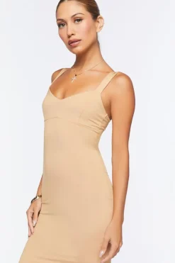 V-Neck Bodycon Mini Dress