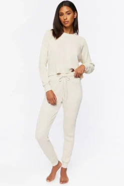 Waffle Knit Lounge Joggers