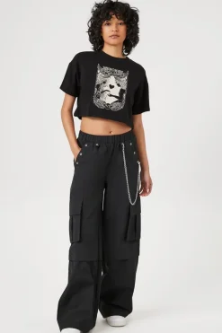 Wallet Chain Cargo Pants