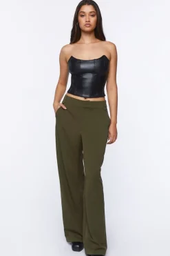 Wallet Chain Wide-Leg Trousers