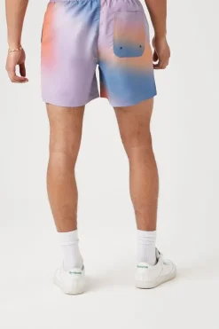 Watercolor Swim Trunks