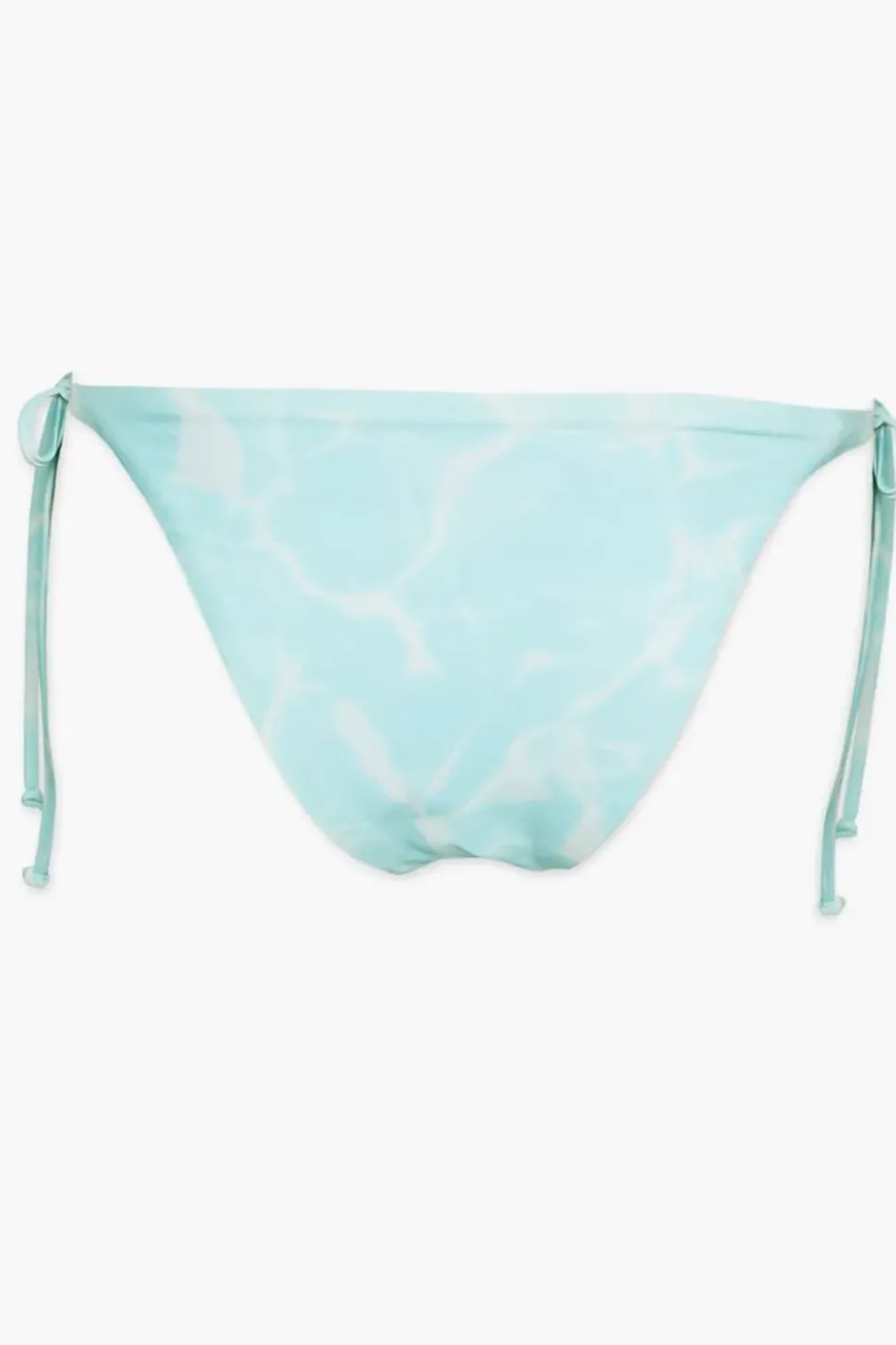 Water Print String Bikini Bottoms