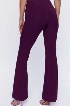 Welt Pocket Flare Pants
