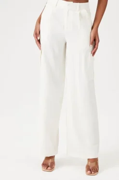 Wide-Leg Cargo Pants