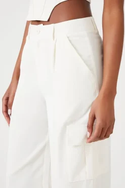 Wide-Leg Cargo Pants