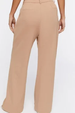 Wide-Leg High-Rise Pants