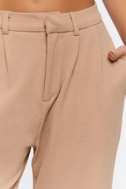 Wide-Leg High-Rise Pants