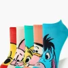 Winnie The Pooh Ankle Socks - 5 Pack