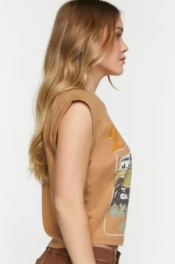 4X4 Adventure Graphic Rolled Muscle Tee