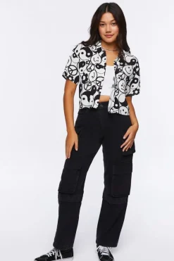 Yin Yang & Peace Print Shirt