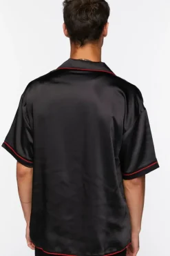 Youth Of Today Graphic Satin Shirt