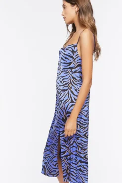 Zebra Slip Dress