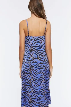 Zebra Slip Dress