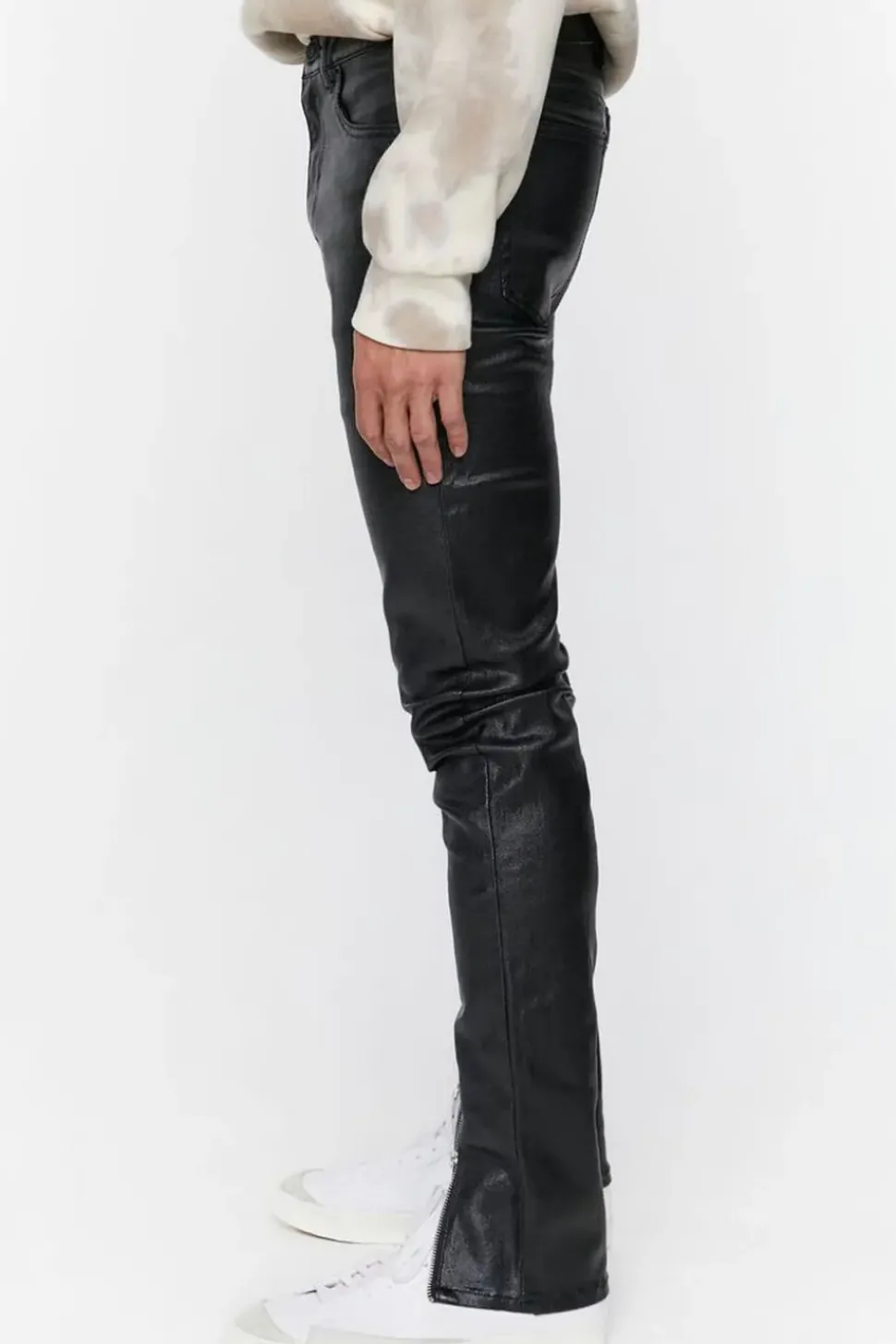 Zip-Ankle Skinny Jeans