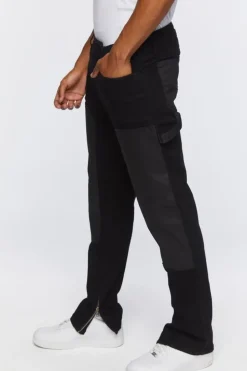 Zip-Hem Slim-Fit Jeans