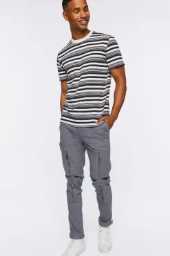 Zippered Skinny Pants