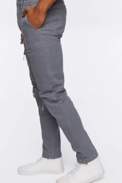 Zippered Skinny Pants