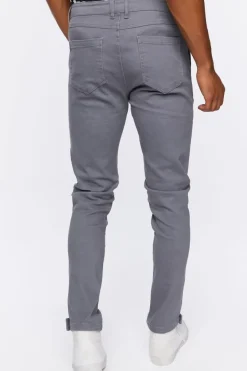 Zippered Skinny Pants