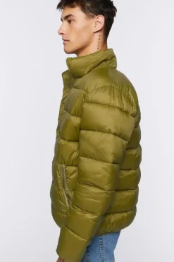 Zip-Up Puffer Jacket