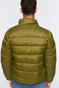 Zip-Up Puffer Jacket